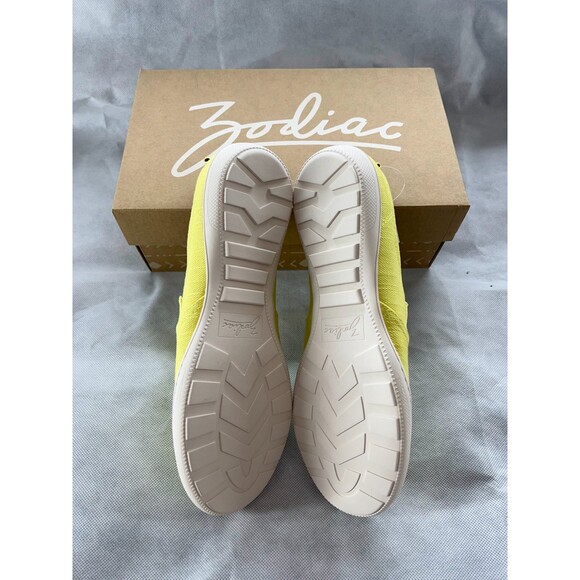 Zodiac Paige Citron Slip On Sneakers Womens 9 M Yellow Casual Low Top Shoes NWB - Picture 6 of 7